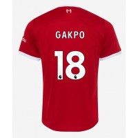 Liverpool Cody Gakpo #18 Domaci Dres 2023-24 Kratak Rukav